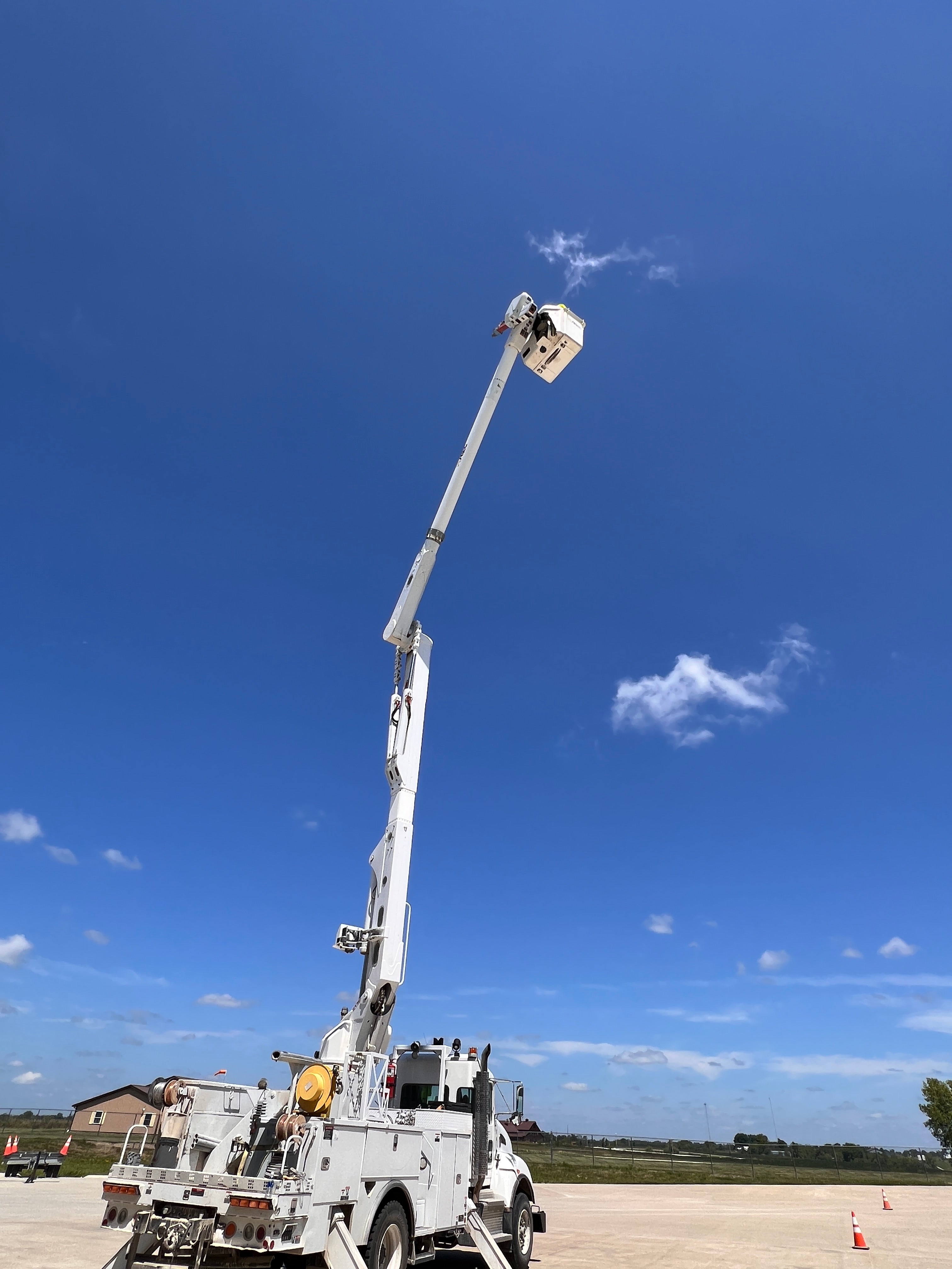 Bucket truck ride